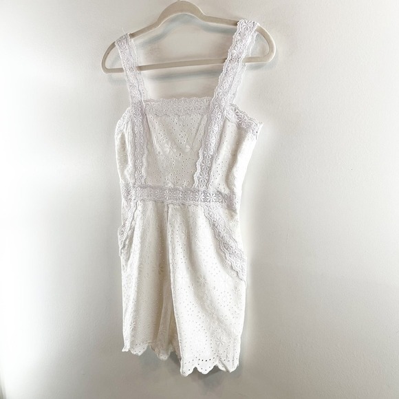Charo Ruiz White Zuma Jumpsuit Romper - Small NWT - Picture 10 of 16